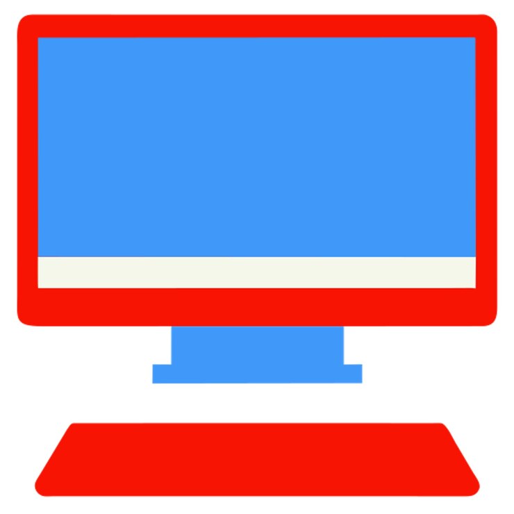 Vector computer icon