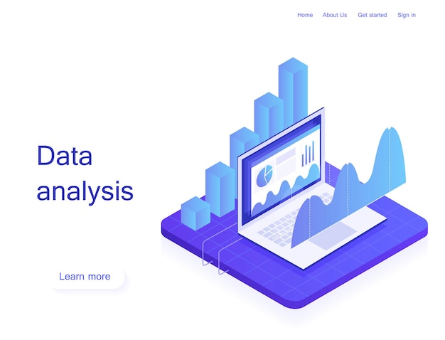 concept business strategy. analysis data and investment. business success. modern vector illustration in isometric style.