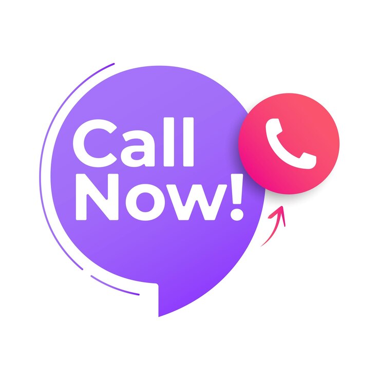 Contact us  call now banner template