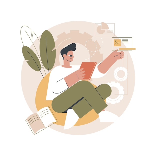 Content creation illustration