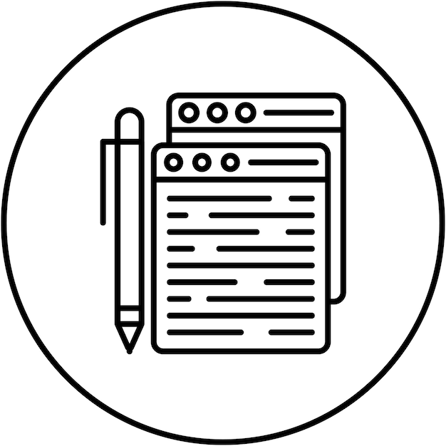 Content Marketing icon vector image Can be used for Digital Marketing