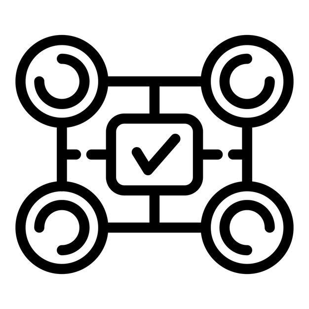 Content monetization icon Outline content monetization vector icon for web design isolated on white background