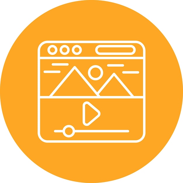 content production icon vector image can be used for project management