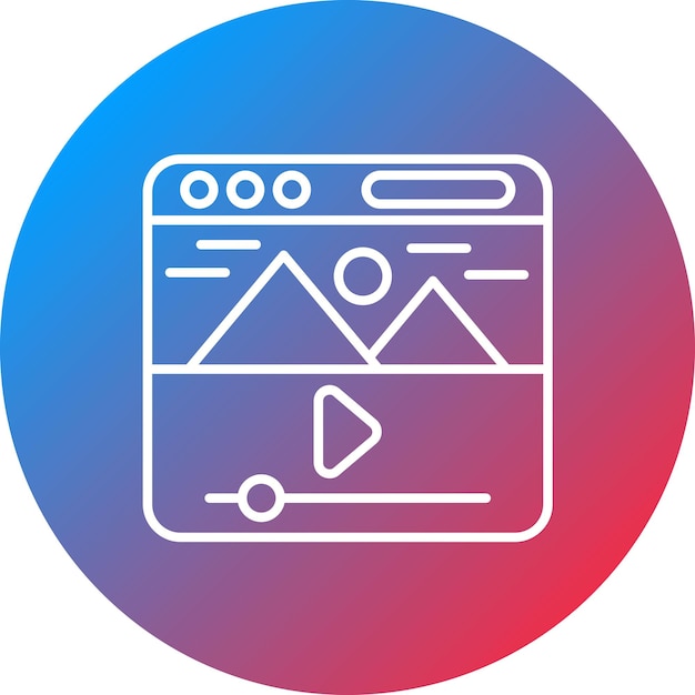 content production icon vector image can be used for project management