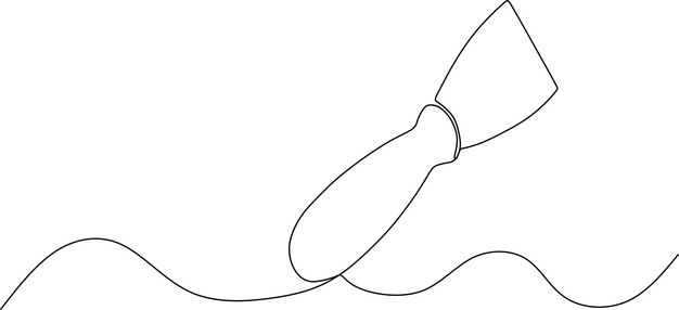 continuous line of building tools