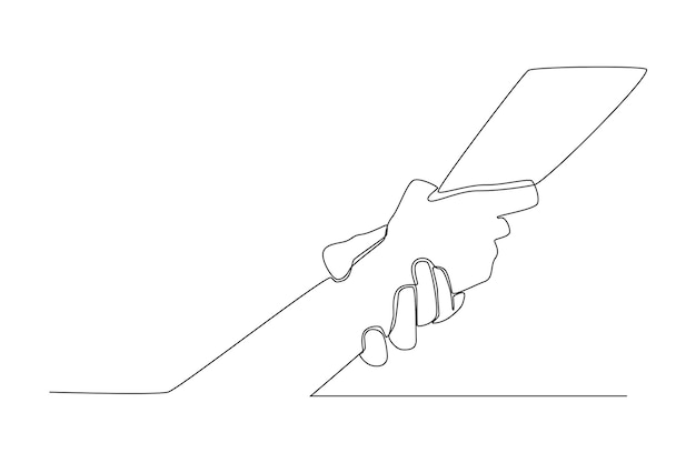 Continuous one line drawing two Friends trust helping holding hands pulled and help grip each other Peace day concept Single line draw design vector graphic illustration