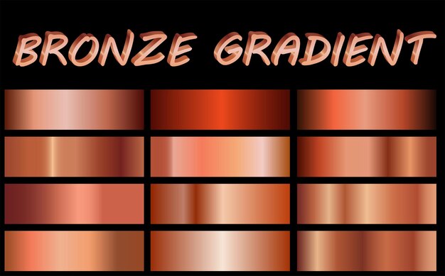 Copper foil texture background Bronze gradient template golden glitter background bronze gradient