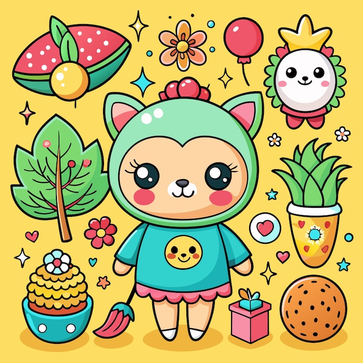 Vector coretan lucu