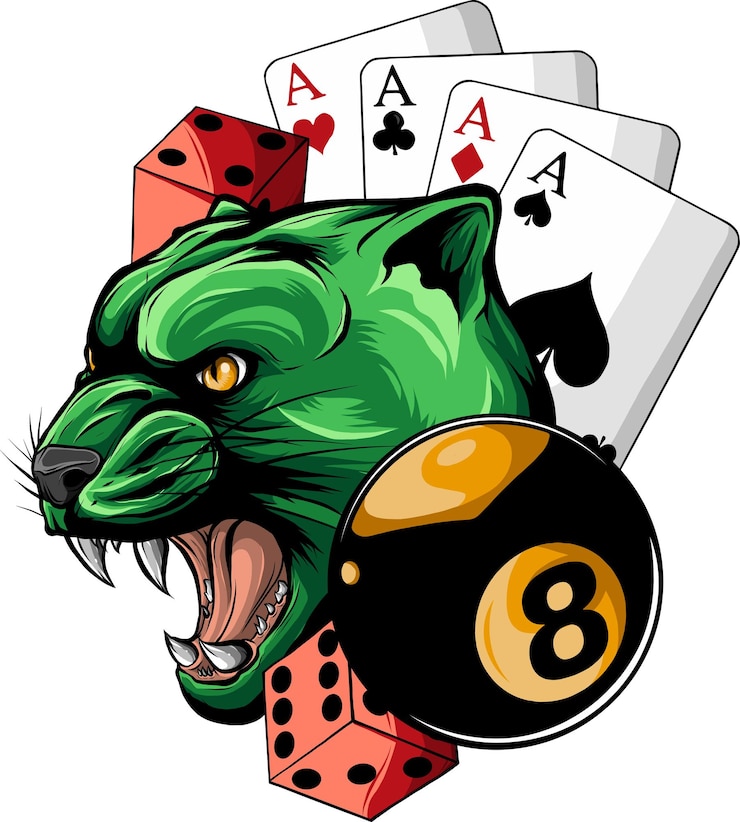 Vector cougar panther mascot head vector graphic