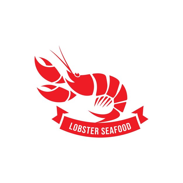 crayfish prawn shrimp lobster claw seafood logo design inspiration.