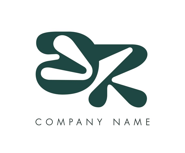 Vector creative abstract initial letter bz logo design