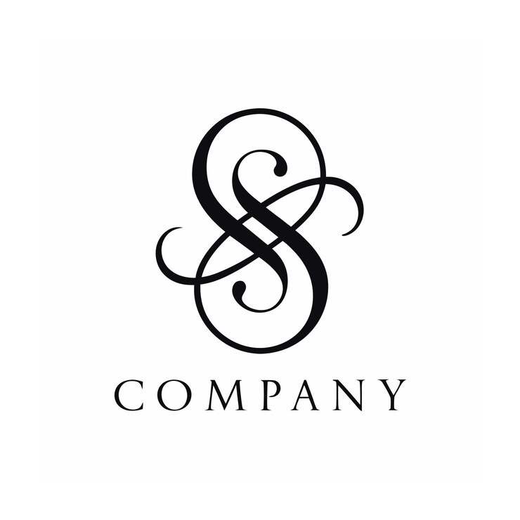 Vector creative and elegant minimalistic logo design vector for any brand business company