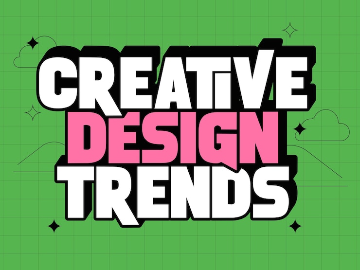 Vector creative design trends poster design