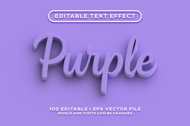 creative editable text effect design
