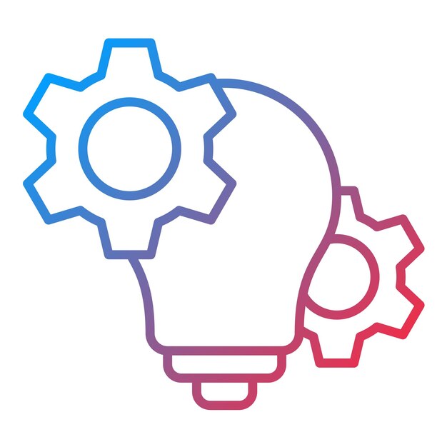 creative idea icon vector image can be used for project management