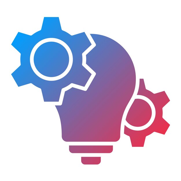 creative idea icon vector image can be used for project management