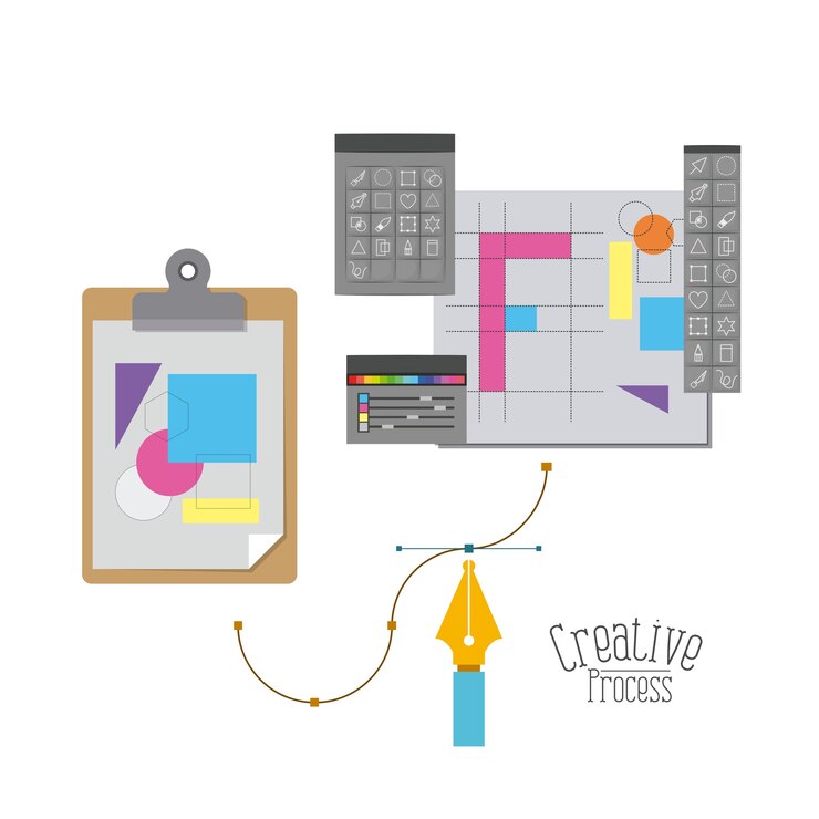 Vector creative process