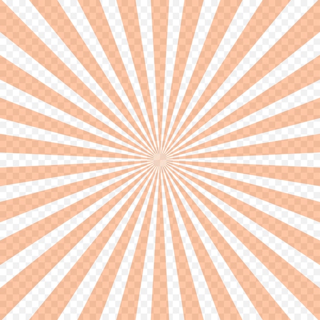 Creative sunburst design Vector illustration