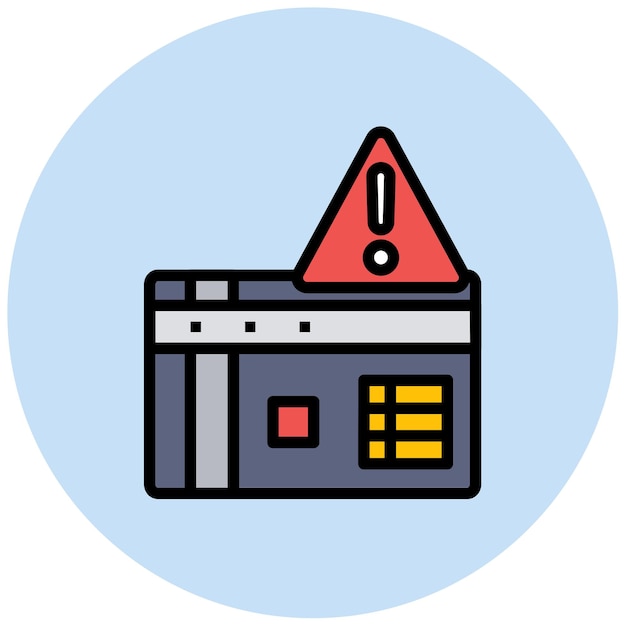 Credit Risk icon vector image Can be used for Banking