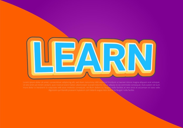 crunchy text effect template with 3d bold style use for logo pro vector