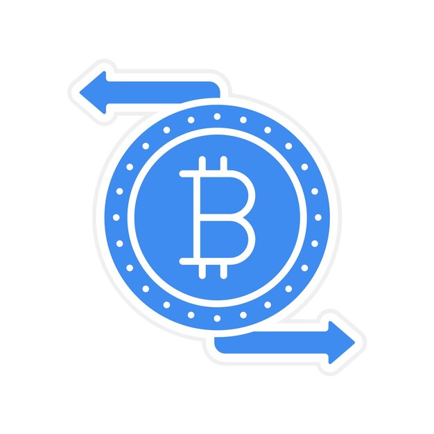 Crypto Exchange icon vector image Can be used for Cryptocurrency
