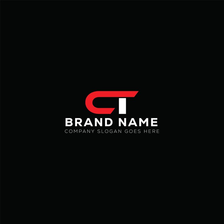 CT letter logo design CT business and real estate monogram logo vector template