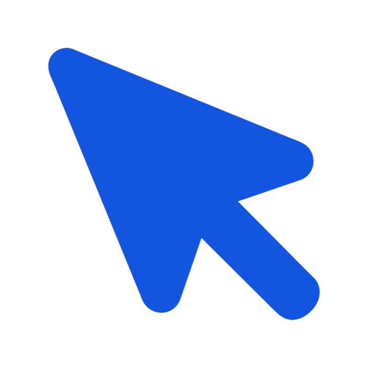 Vector cursor pictogram