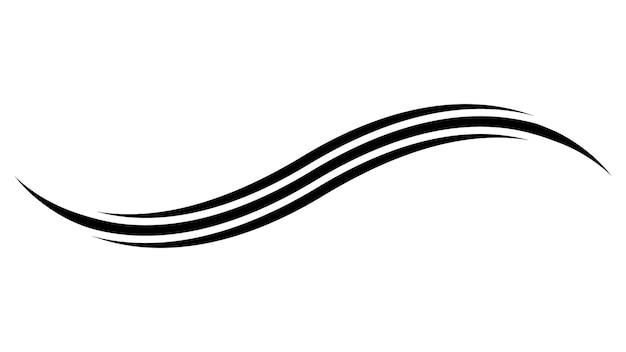 curve line strip swirl wave shape design curve line energy