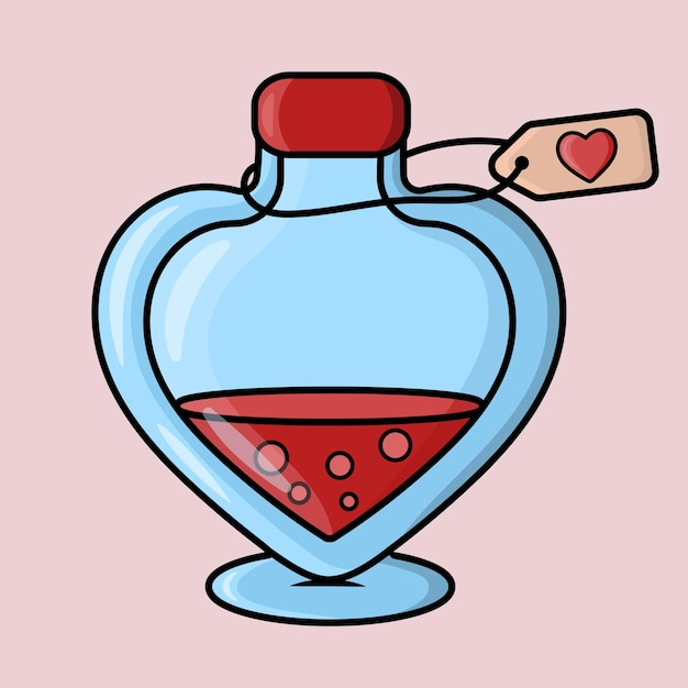 Cute love potion for valentines day