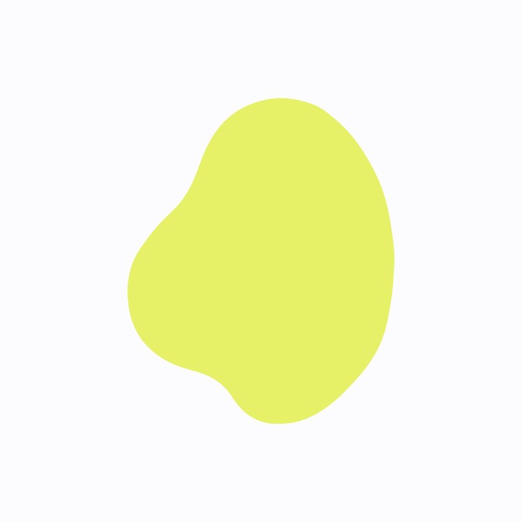 Vector cutey shape abstract organic shape illustration