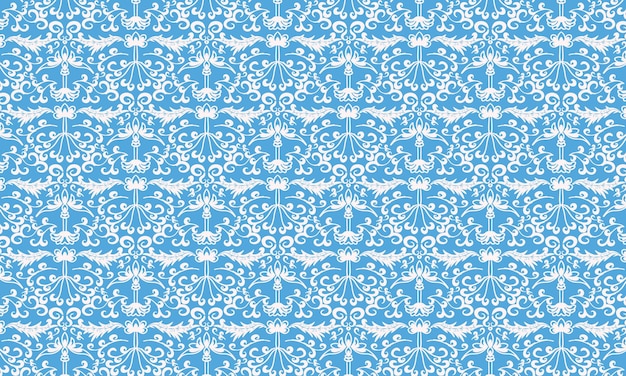 Damask seamless pattern background Classical luxury old fashioned damask ornament