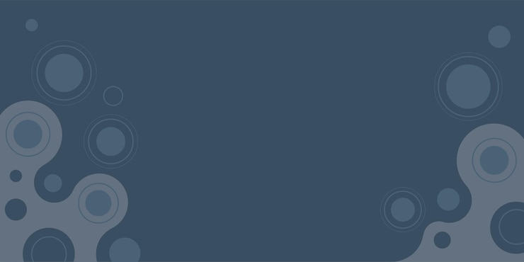 Vector dark blue background template circle shape