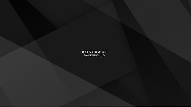 Dark geometric shapes abstract modern technology background design