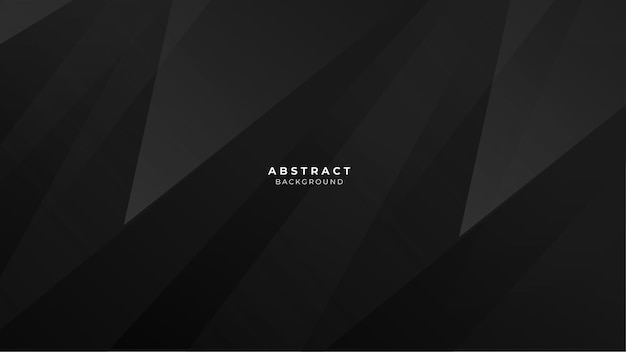 Dark geometric shapes abstract modern technology background design