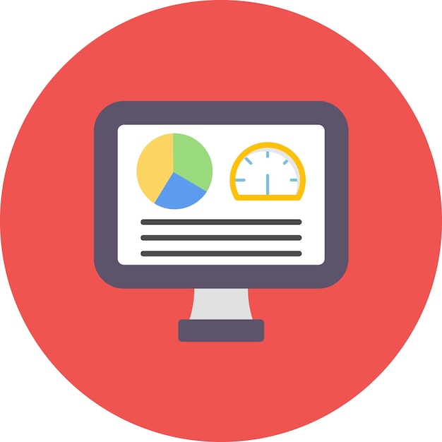 Dashboard Flat Illustration