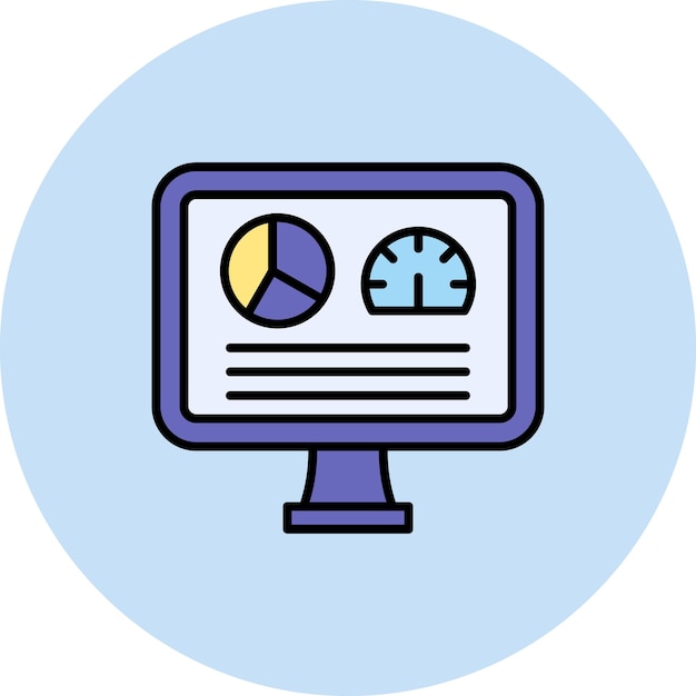 Dashboard icon vector image Can be used for Productivity