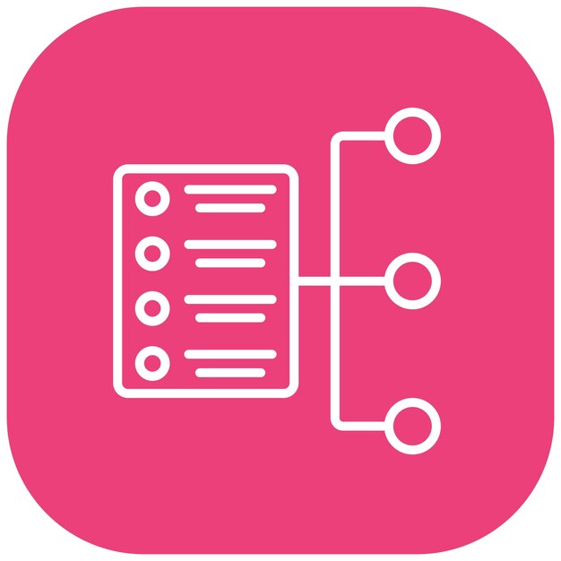 Data Flow Vector Illustration Style