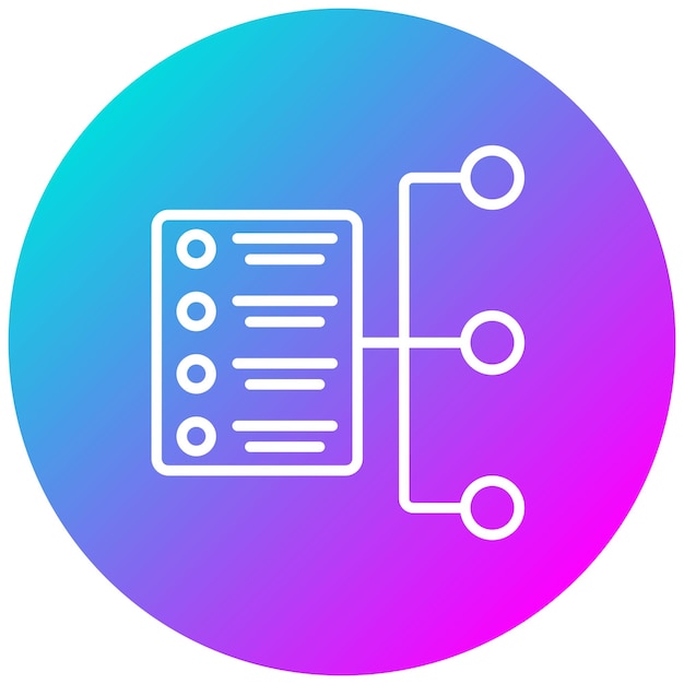 Data Flow Vector Illustration Style