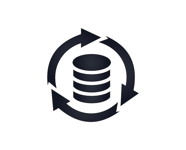 Data recovery data recovery logo Data logo