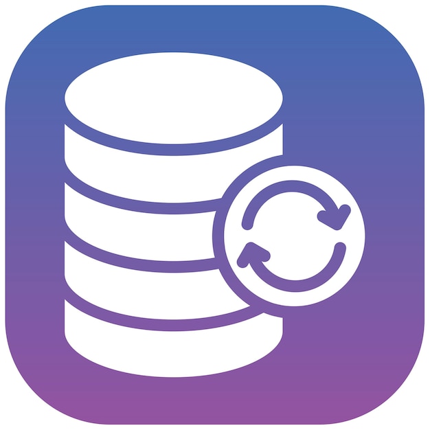 Data Refresh Vector Illustration