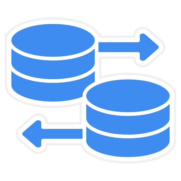 database icon vector image can be used for computer programming