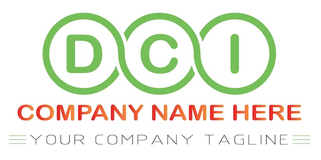 DCI Letter Logo Design