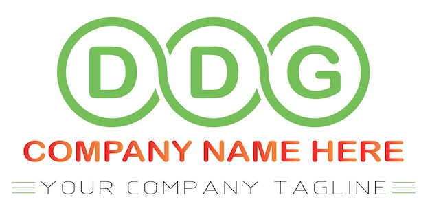 DDG Letter Logo Design