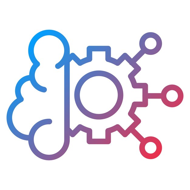 Deep Learning icon vector image Can be used for Robotics