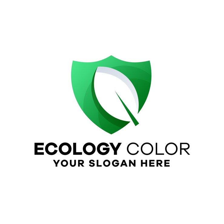 Defense Ecology Gradient Logo Template