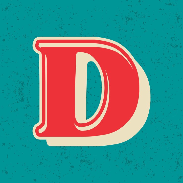 Vector desain alfabet