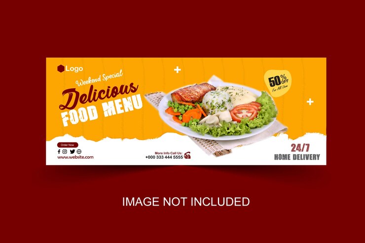 Desain Banner Makanan