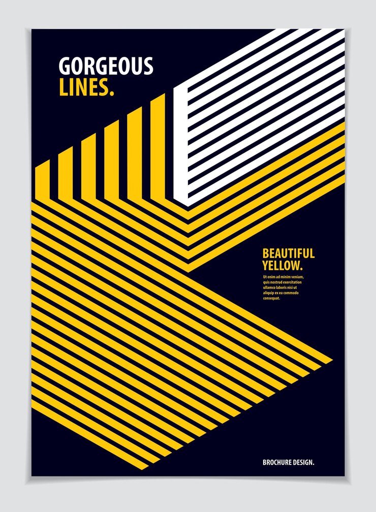 Vector desain brosur sampul minimalis. latar belakang abstrak pola geometris vektor. tata letak untuk sampul, plakat, poster, selebaran dan desain banner. format cetak a4.