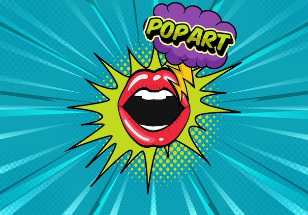 Desain kartun komik cantik dengan warna-warni