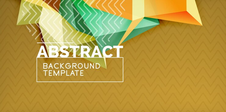 Vector desain latar belakang poli rendah segitiga